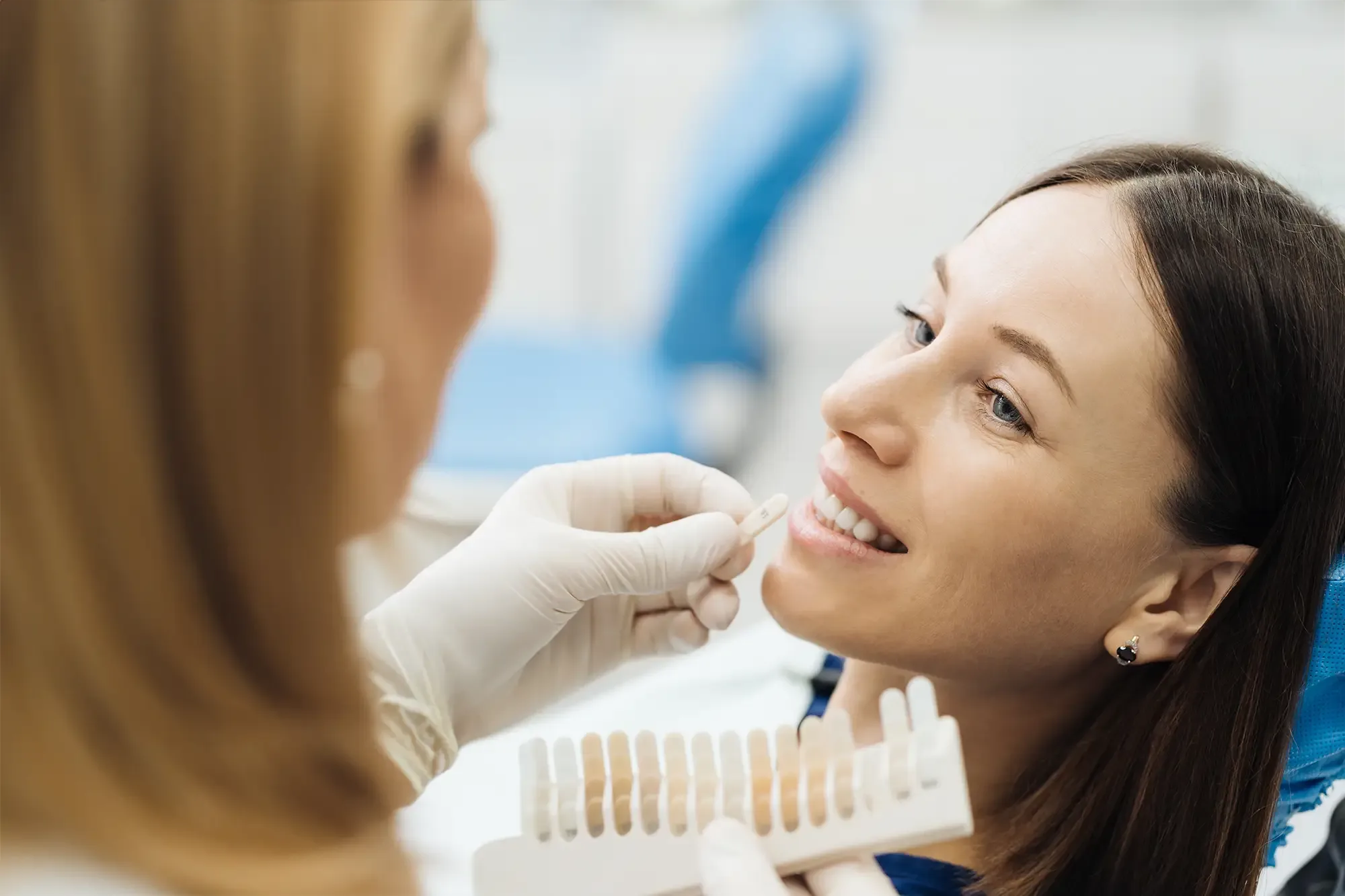 Veneer shade matching process