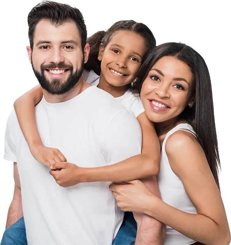 Family hugging - family dentistry Surprise AZ